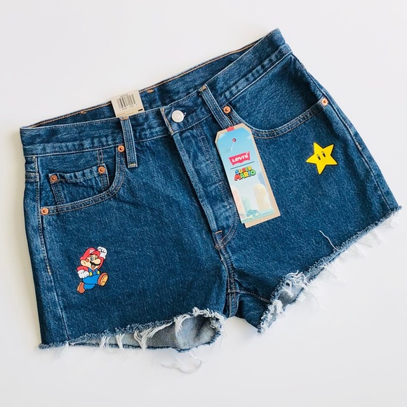 Shorts | Nwt Levis X Super Mario 
